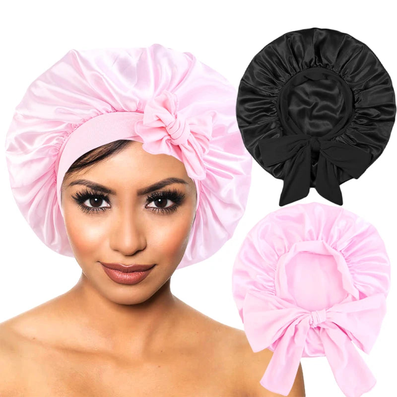 Satin Bonnet-With Tie