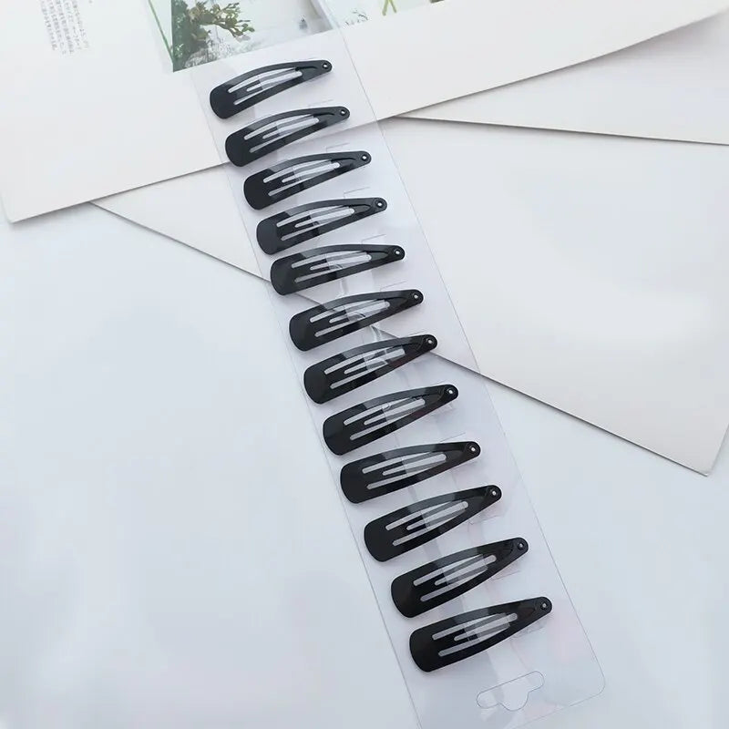 Black Hair Clips(36Pcs)