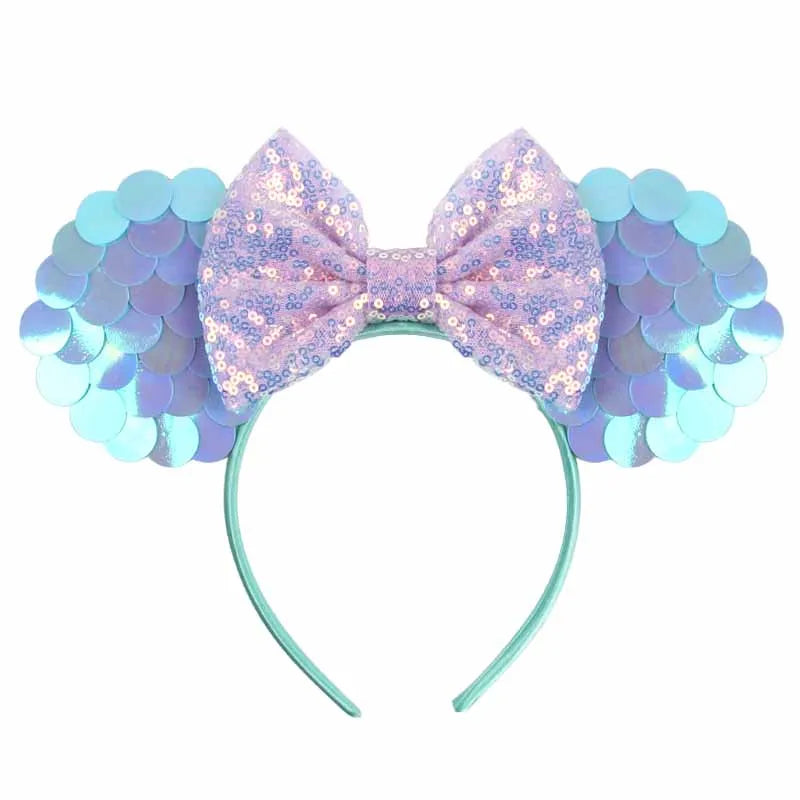 Sparkly Sequin Mouse Ears Headband