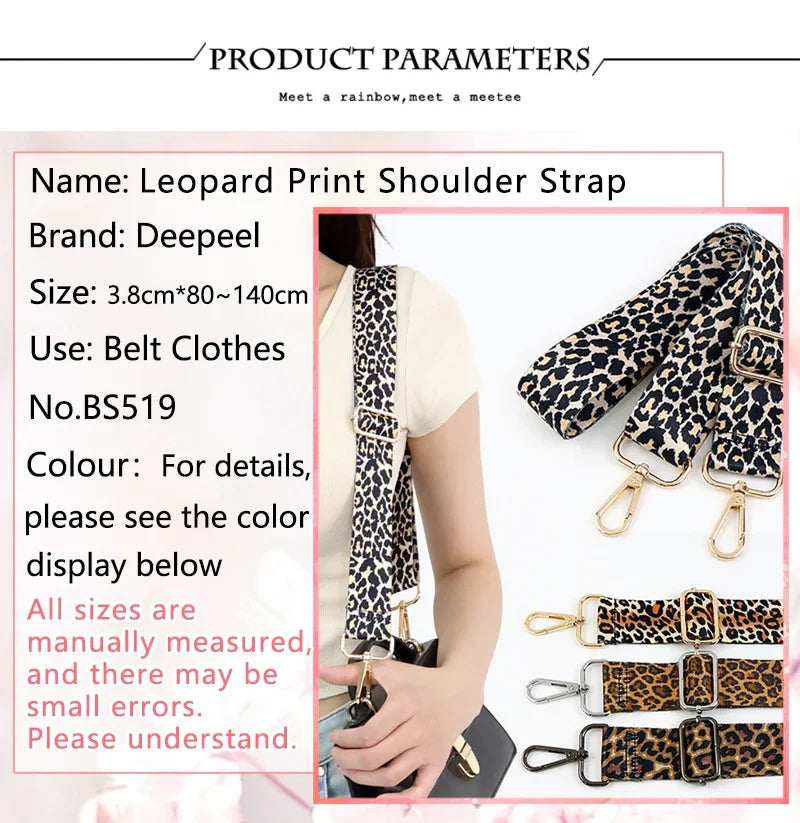 Leopard Adjustable Strap