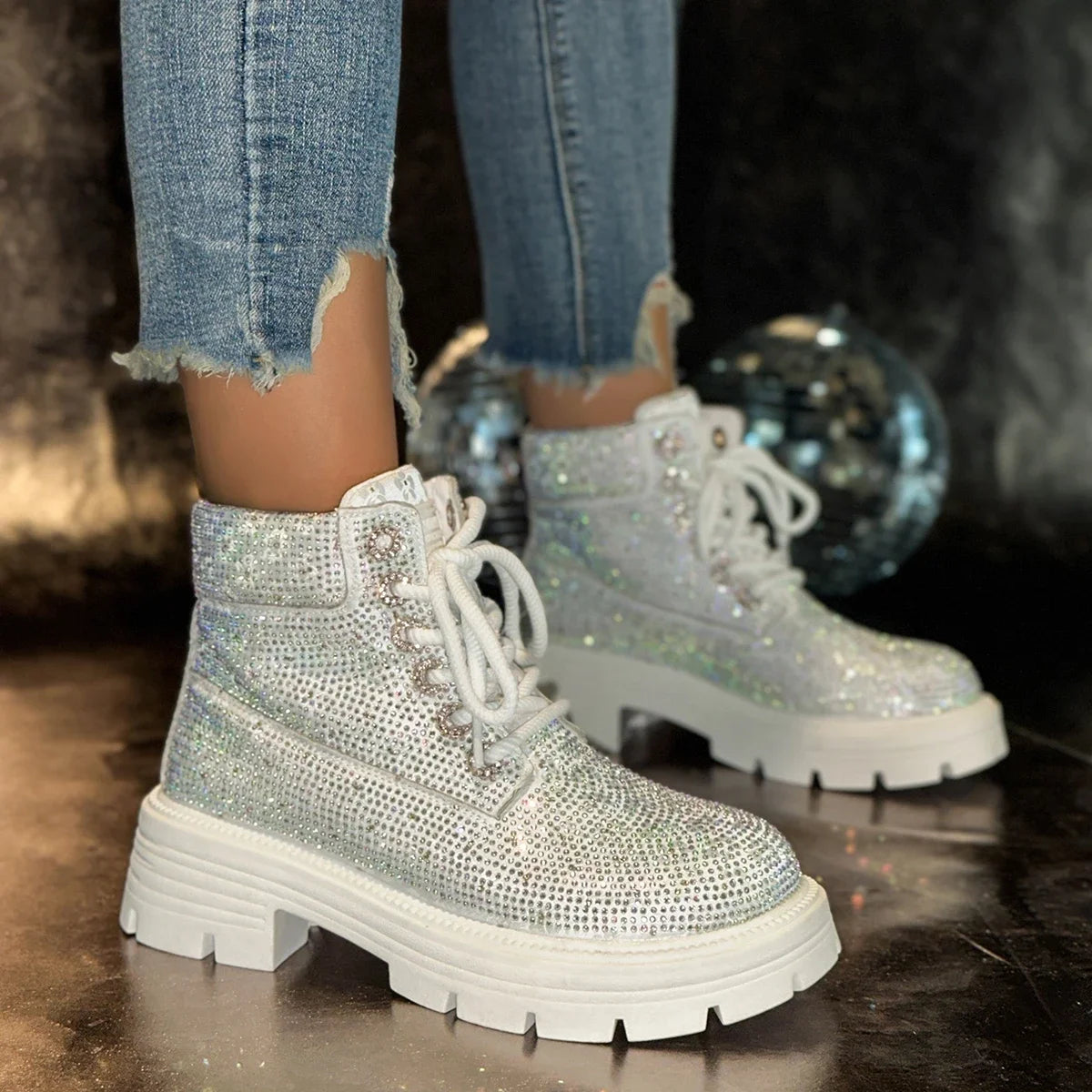 Sparkly Booties