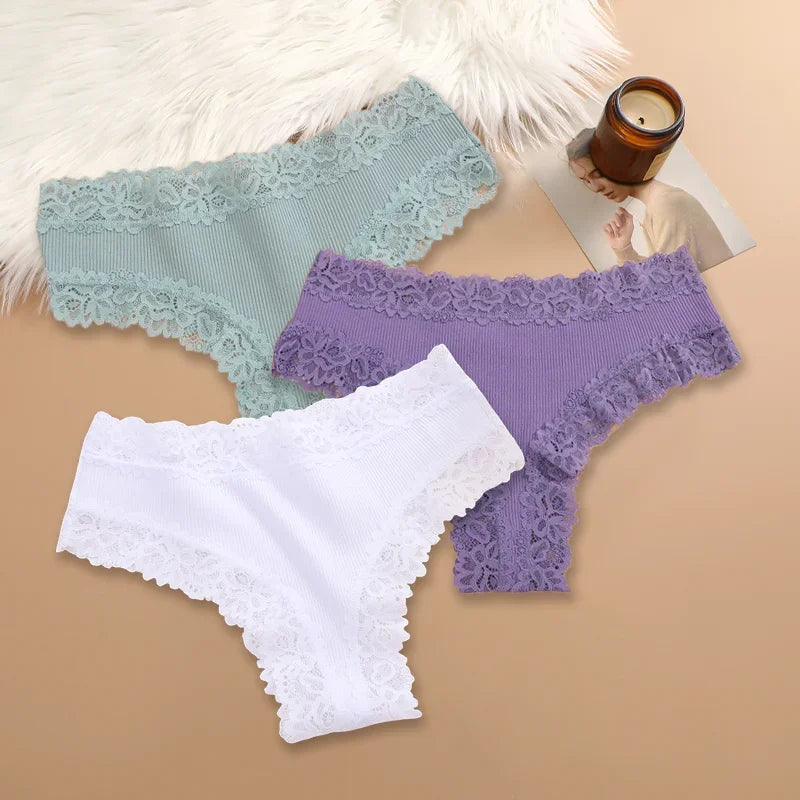 3-Piece Cotton Underwear Set