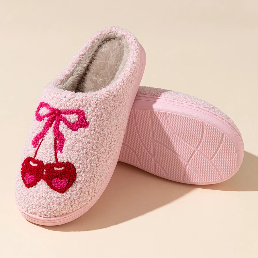 Fuzzy House Slippers