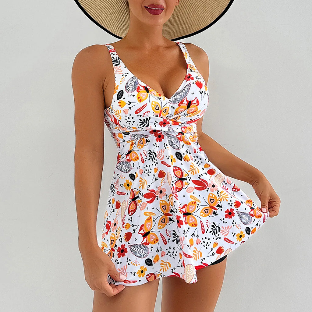 Tankini & High Waist Swim Shorts