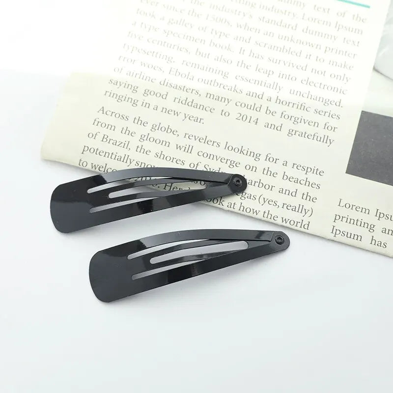 Black Hair Clips(36Pcs)
