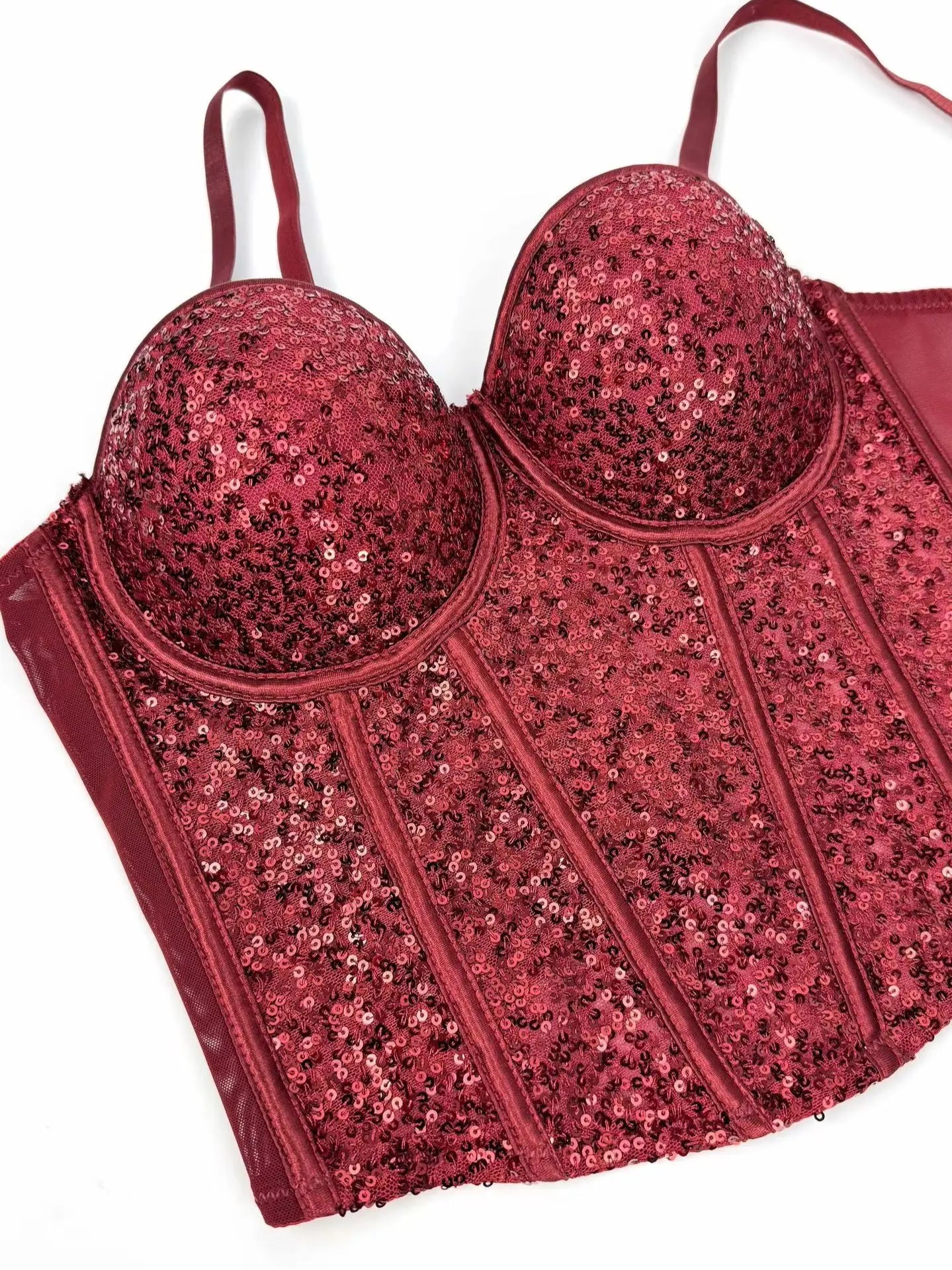Sequin Bustier