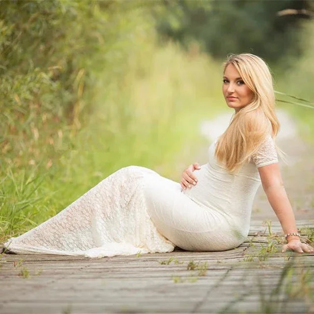 Lace Maternity Dress