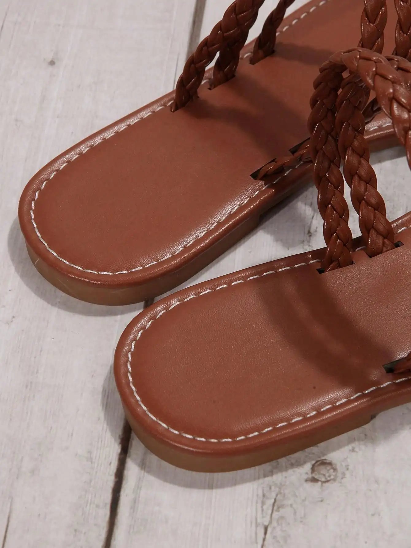 Strappy Slide On Sandals