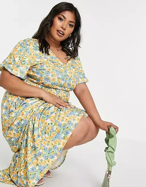 Floral Midi Dress