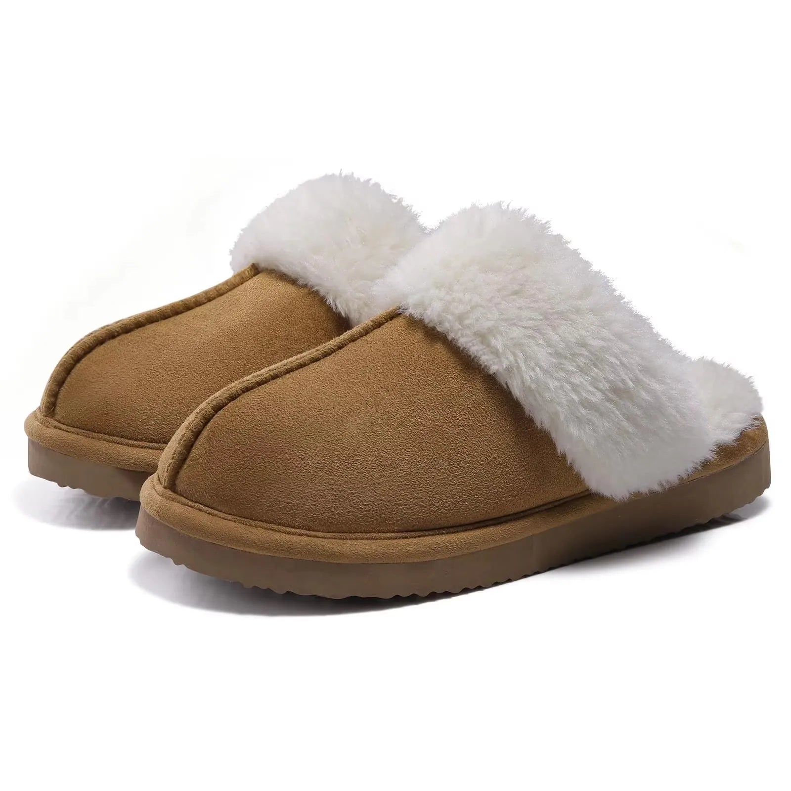 House Slippers with Fur