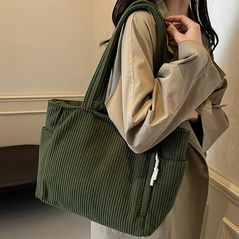 Corduroy Handbag