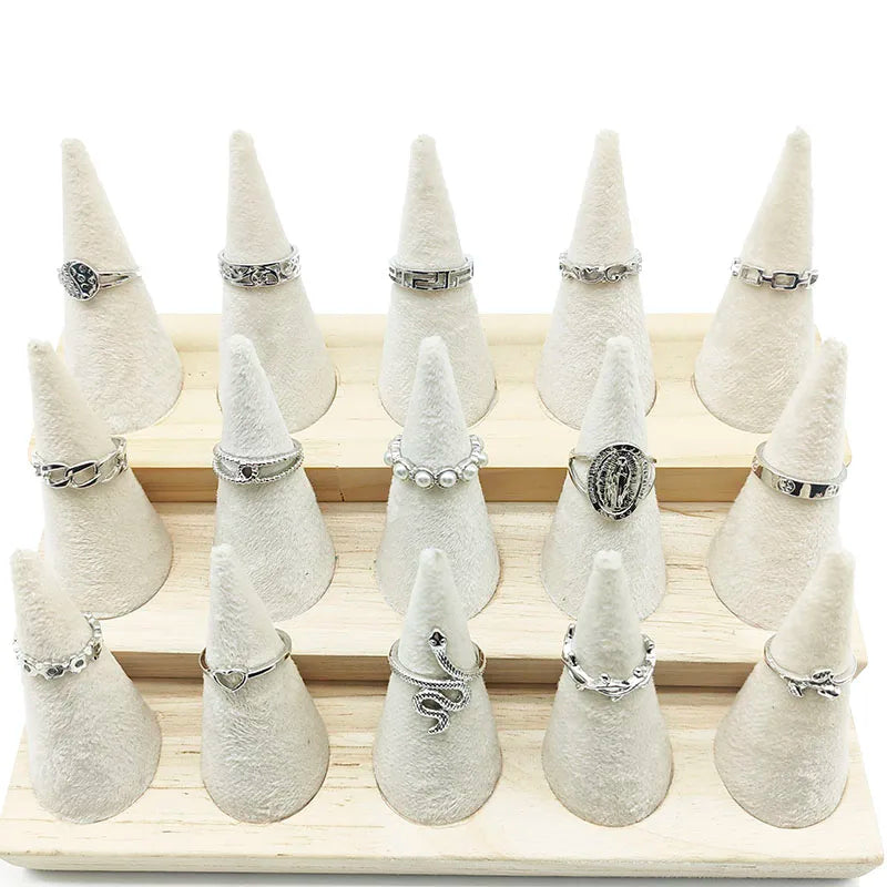 Gold Metal Ring Set(30Pcs)
