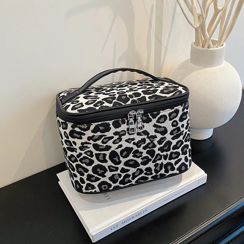 Leopard Cosmetic Bag
