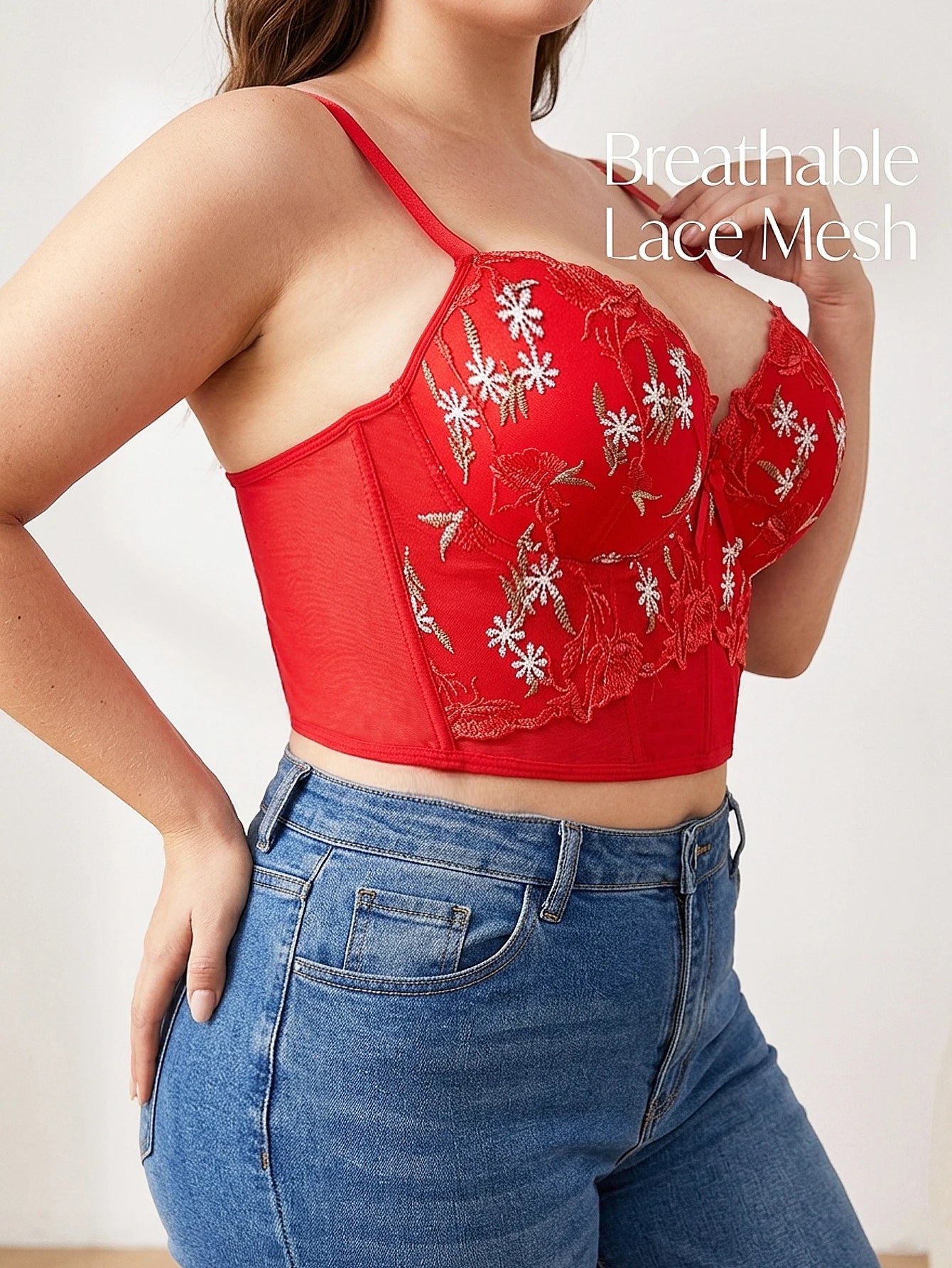 Floral Bustier