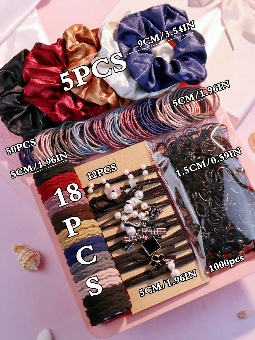 Hair Accessory Set(1072Pcs/1085Pcs)