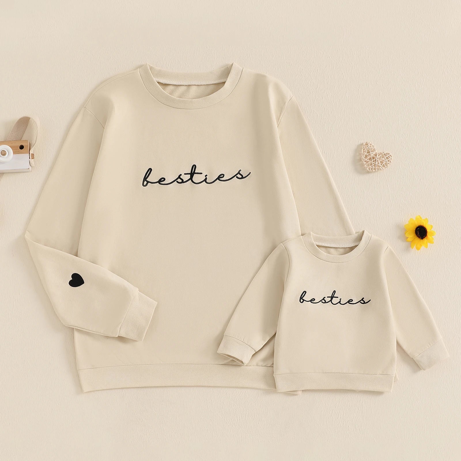 Besties Mommy&Me Sweatshirts
