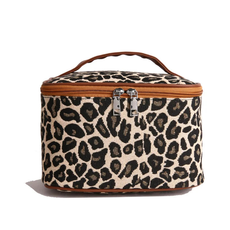 Leopard Cosmetic Bag