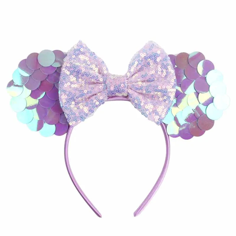 Sparkly Sequin Mouse Ears Headband