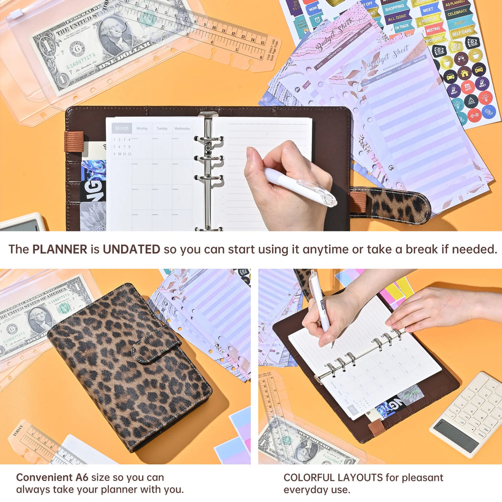 A6 Budget Binder- With Accessories