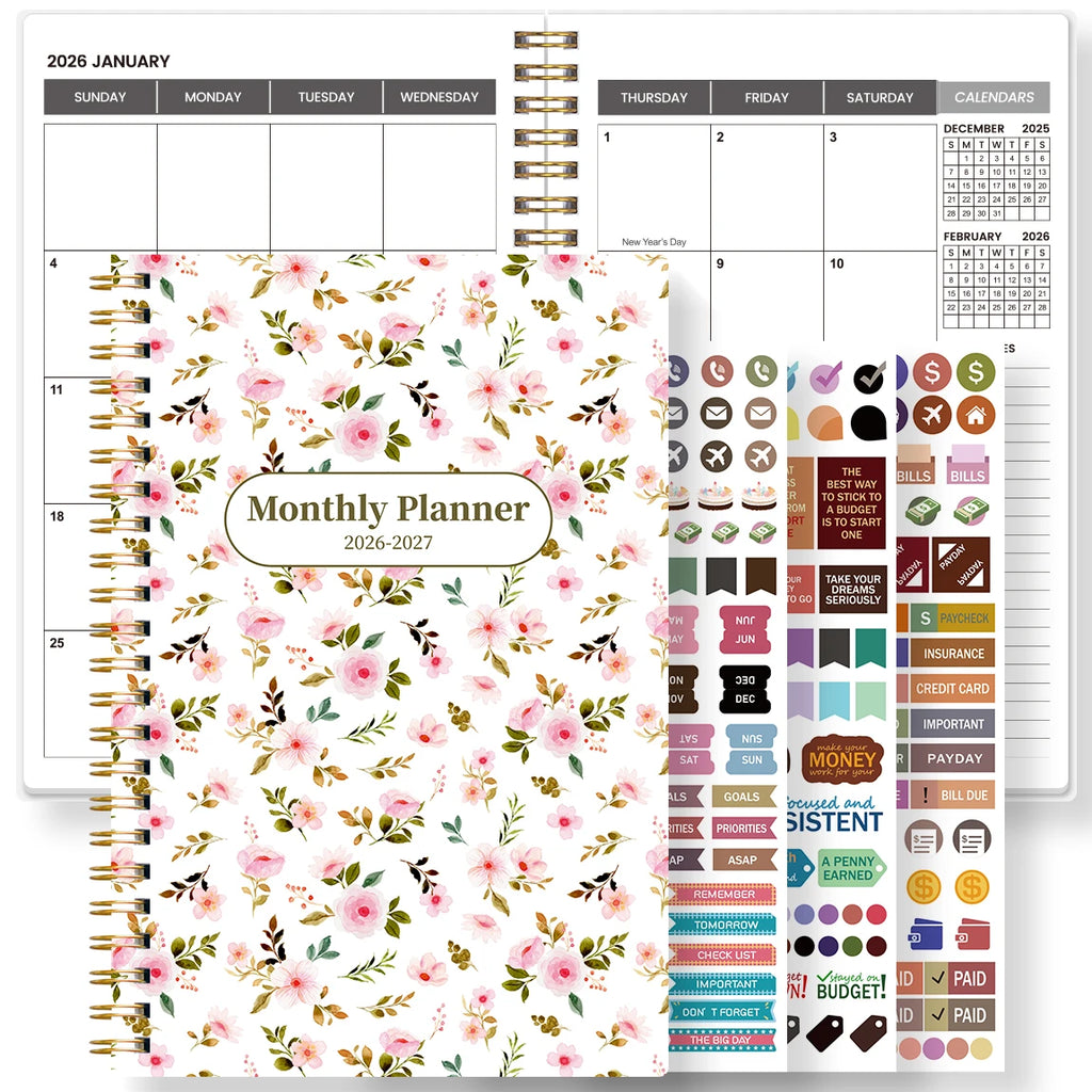Jan 2026 to Dec 2027 A5 Planner