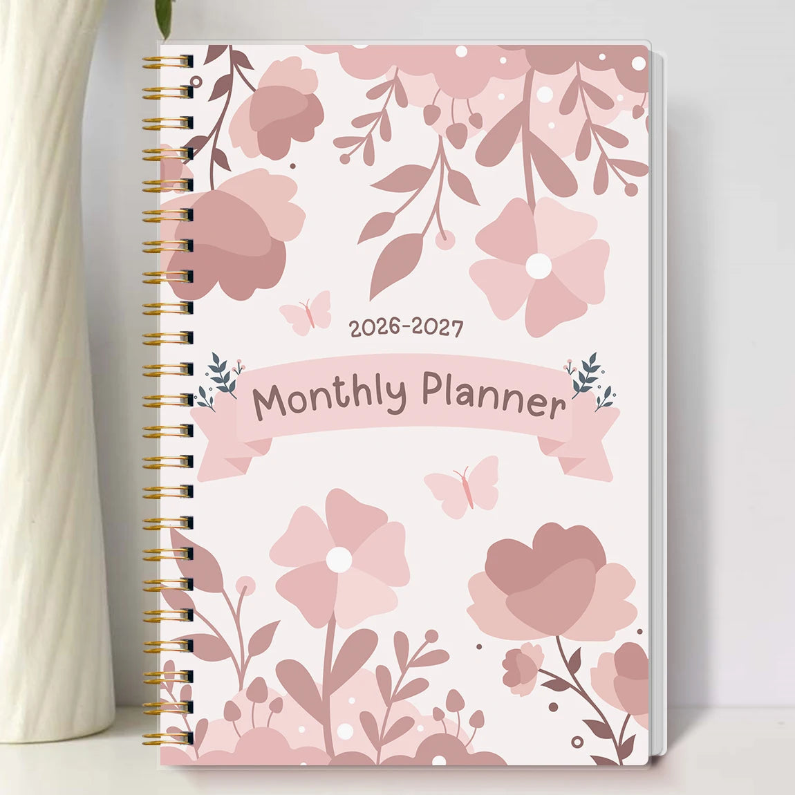 Jan 2026-Dec 2027 A5 Weekly & Monthly Planner