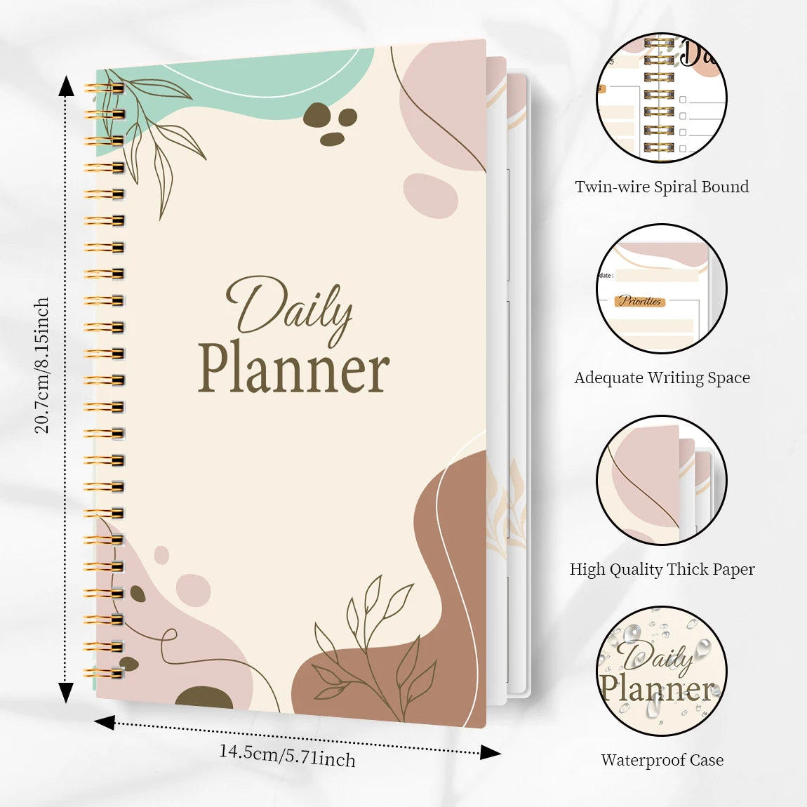 Undated Daily Planner