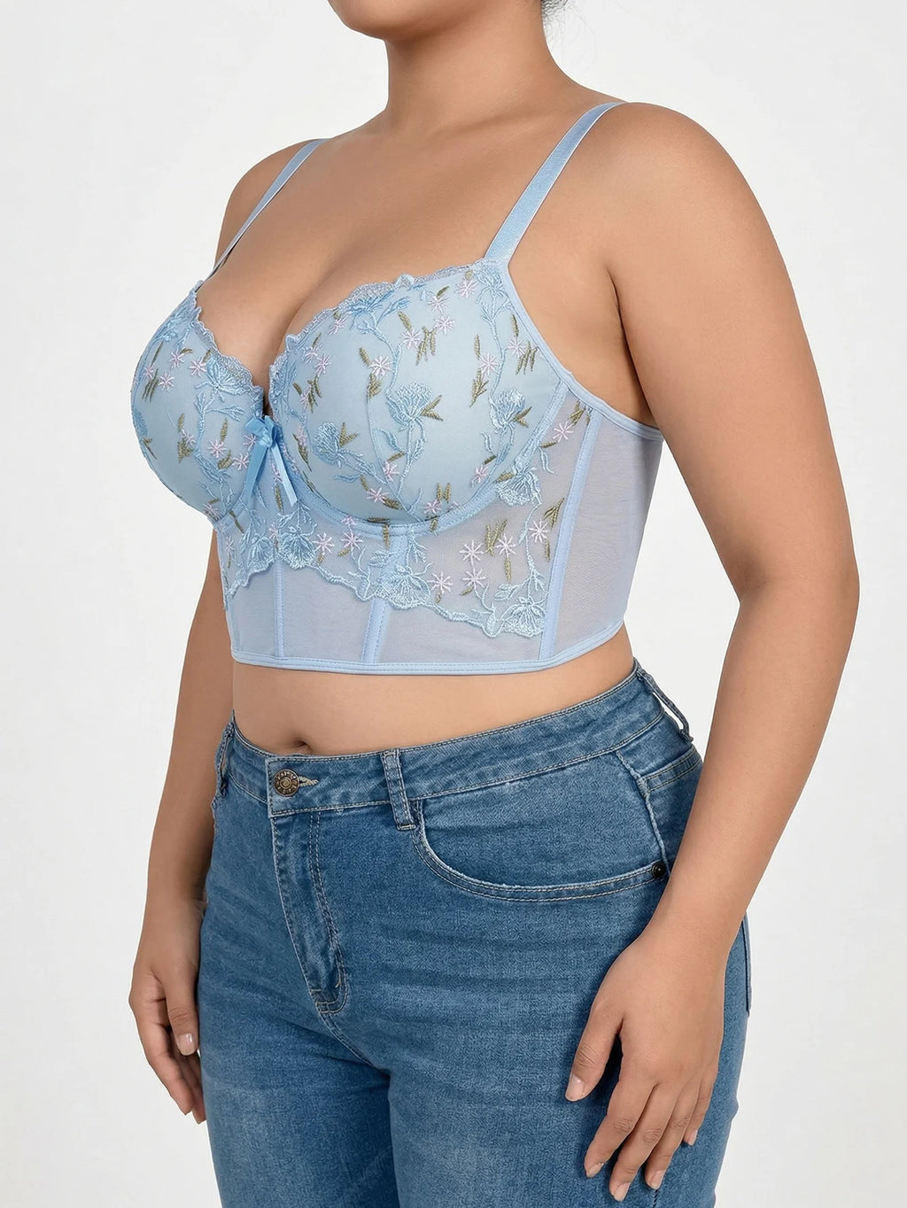 Floral Bustier