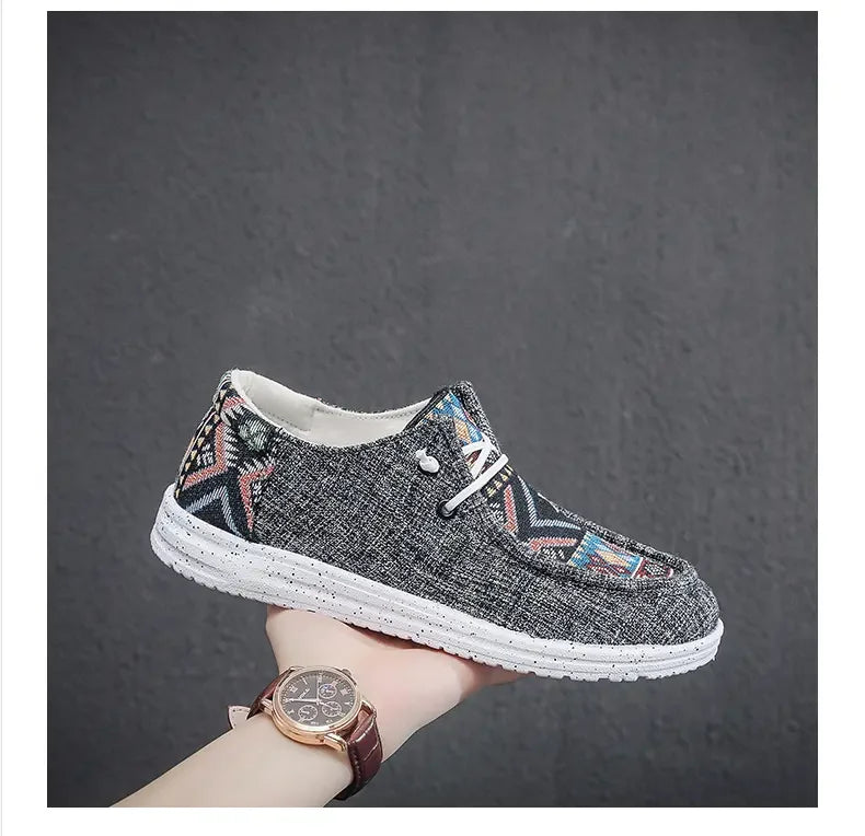 Lightweight Canvas Loafers