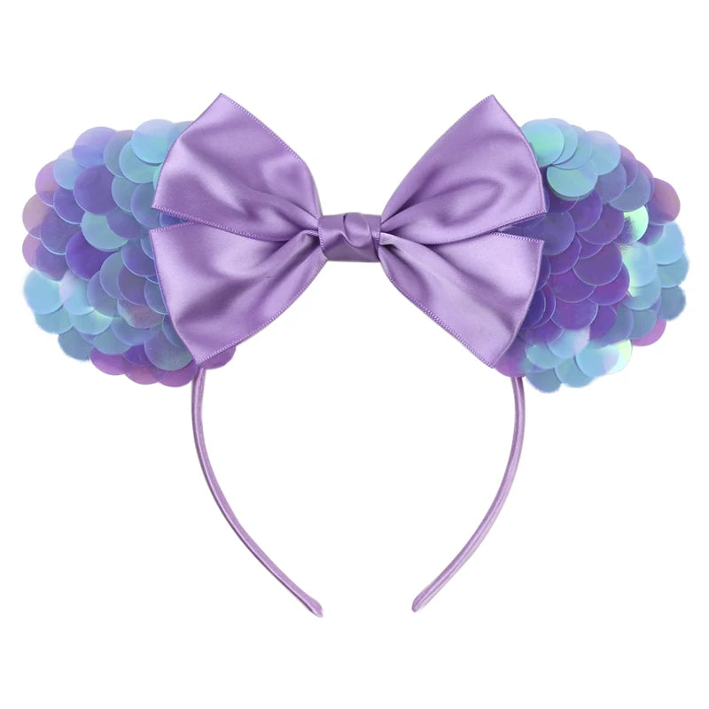 Sparkly Sequin Mouse Ears Headband