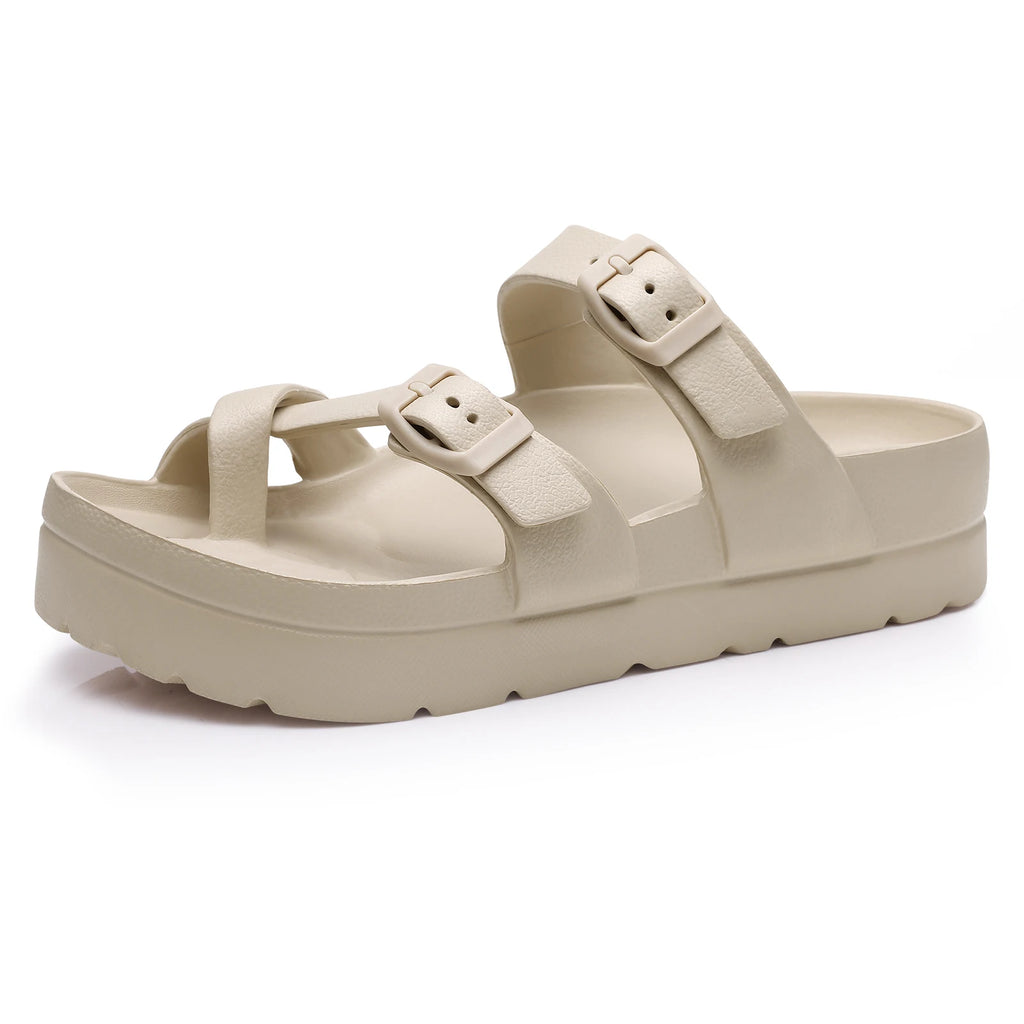 Adjustable Sandal With Arch Support
