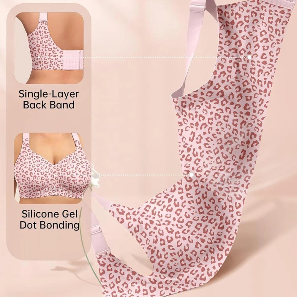 Jelly Wireless Push Up Bra