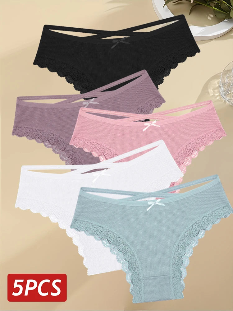 5-Piece Cotton Underwear Set