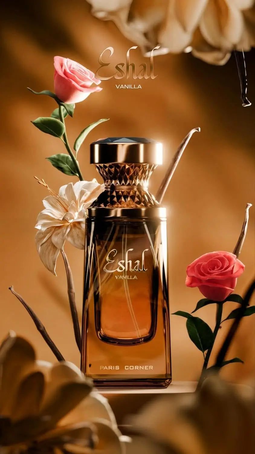 Paris Corner Eshal Vanilla EDP Perfume 3.4oz(100mL)