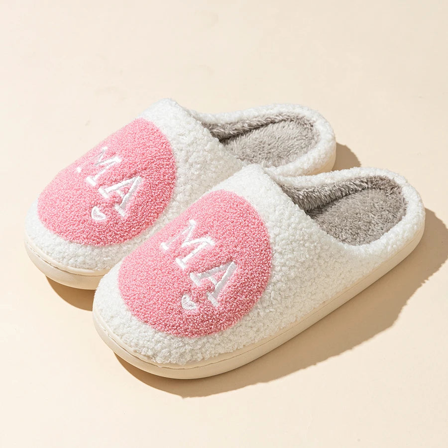 Mama Fuzzy House Slippers