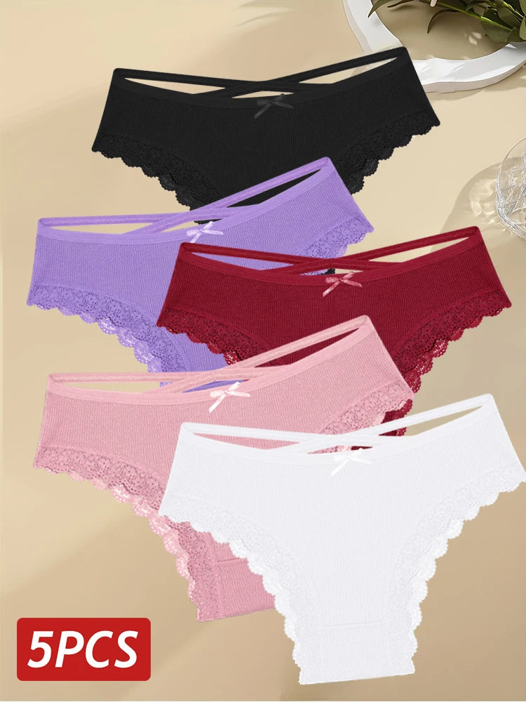 5-Piece Cotton Underwear Set