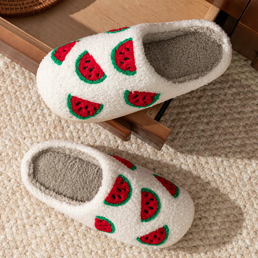 Fuzzy House Slippers