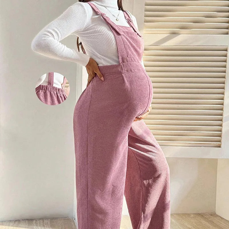 Maternity Corduroy Overalls