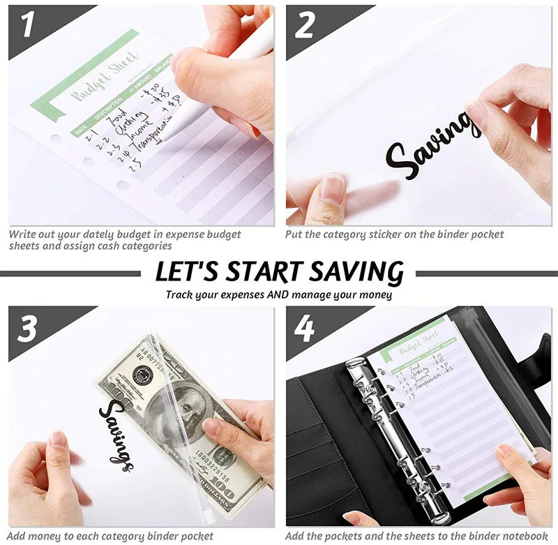 A6 Saving Binder
