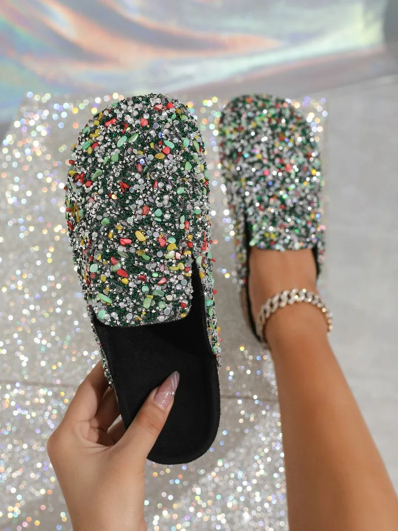 Sparkly Loafers