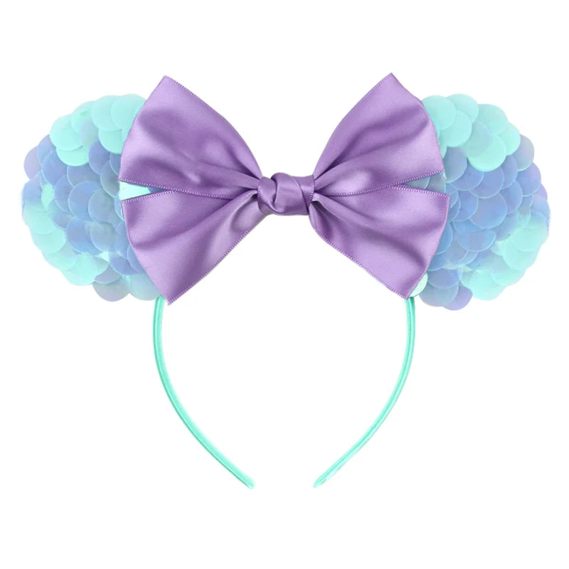 Sparkly Sequin Mouse Ears Headband