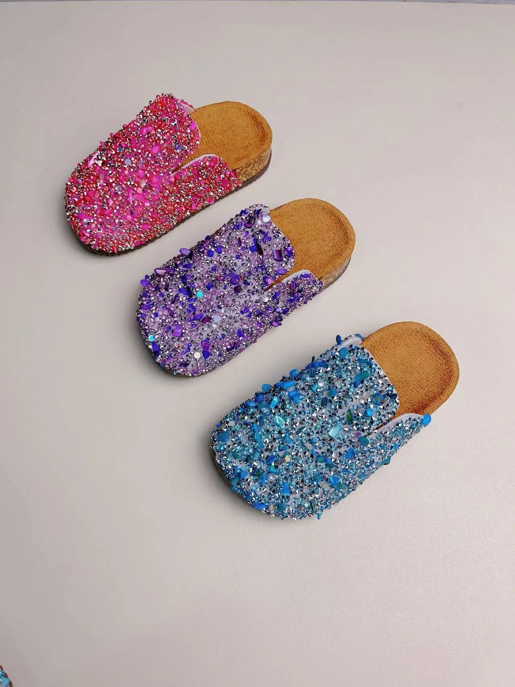 Children's Glitter Loafers