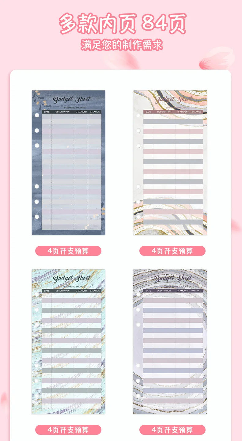 A6 Budget Binder- With Accessories