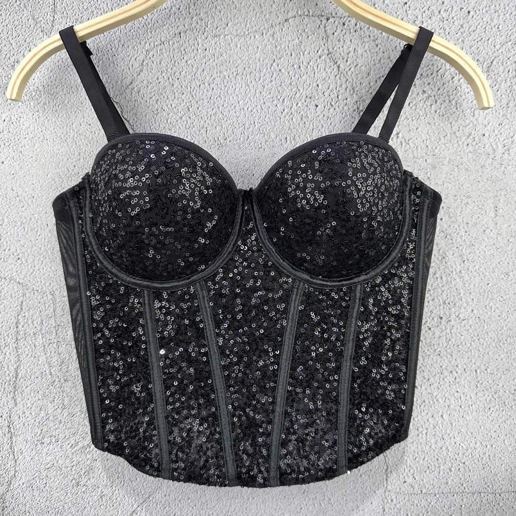 Sequin Bustier