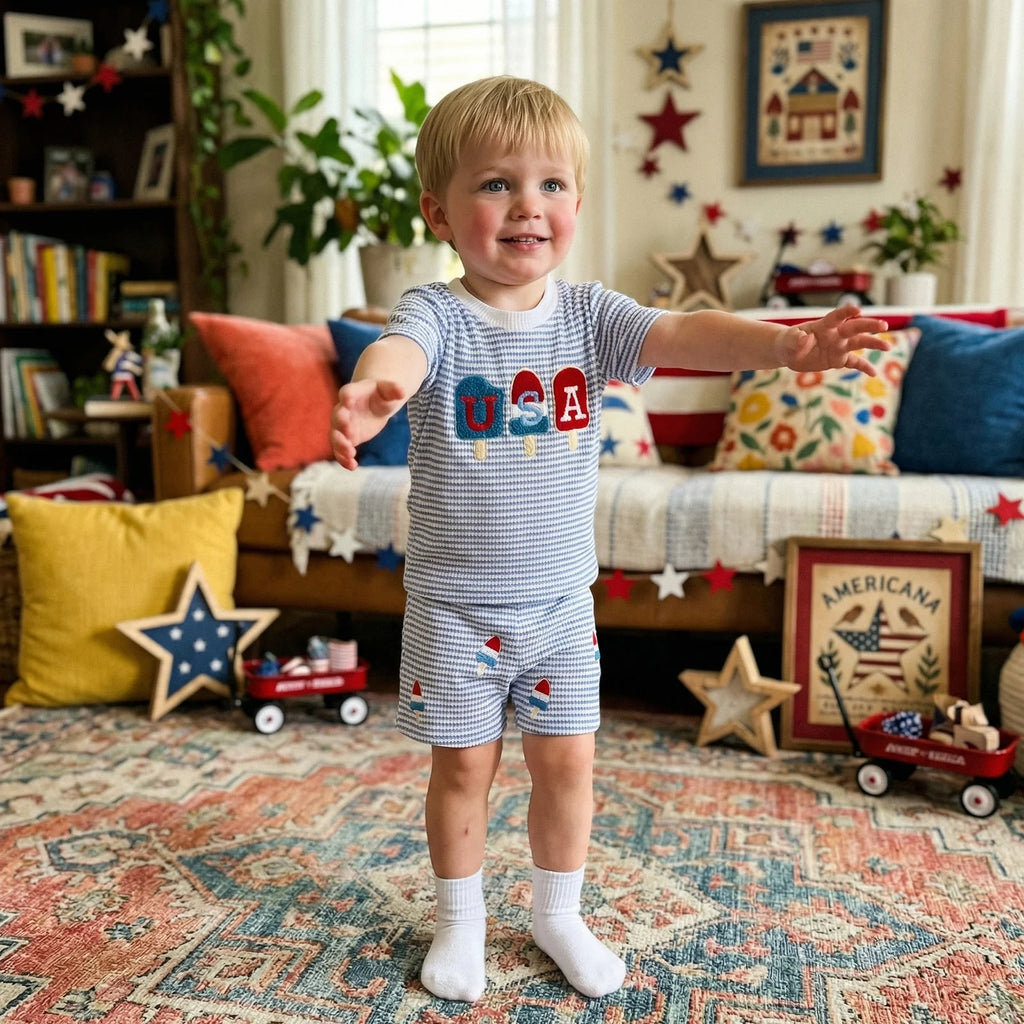 4th of July Popsicles Set