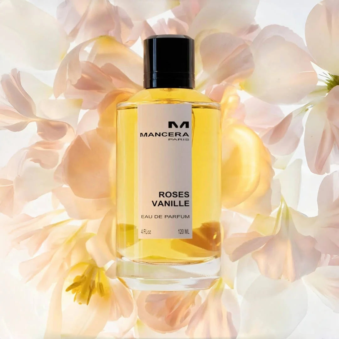 MANCERA Eau de Parfum Spray, Roses Vanille, 4 Fl Oz