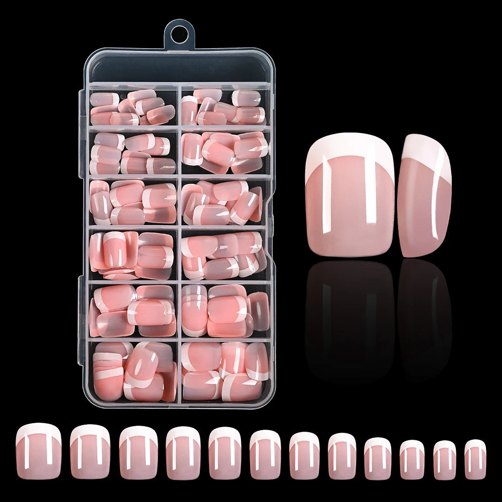 French Tip False Nails(120Pcs/240Pcs)