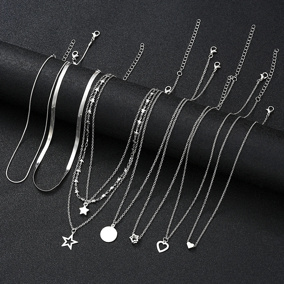 Necklace Set(9Pcs)