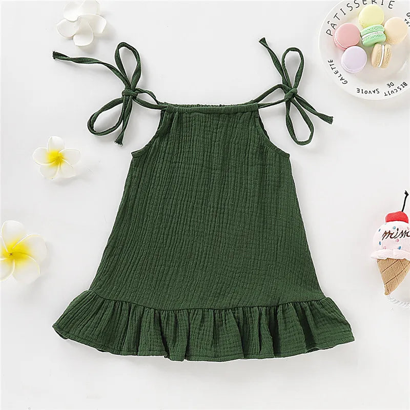 Toddler Breathable Cotton Dress