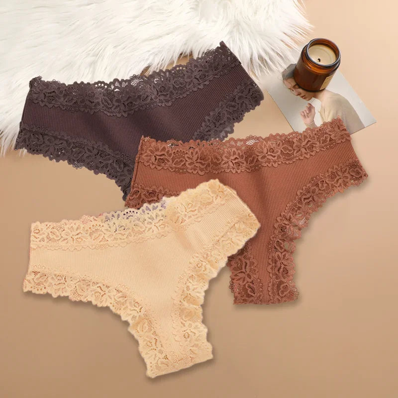 3-Piece Cotton Underwear Set