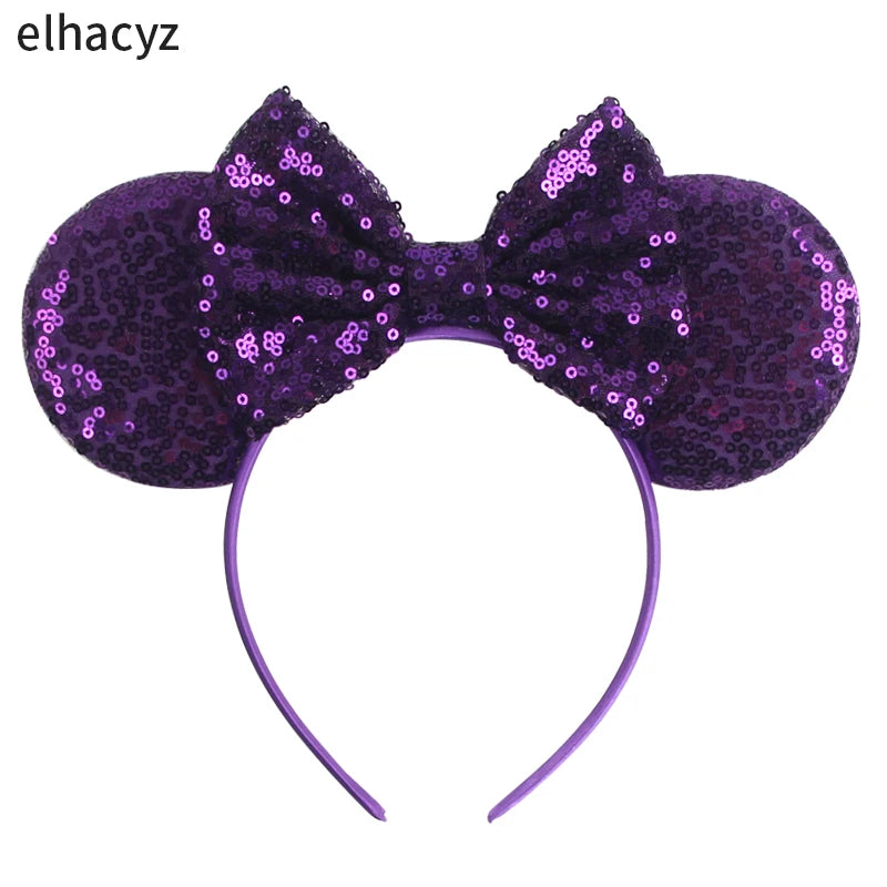 Sparkly Mouse Ears Headband